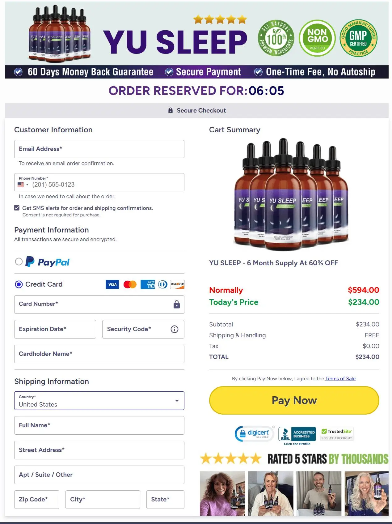 Yu Sleep Order 1